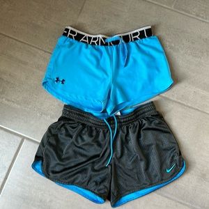 XS/S Blue Running Shorts